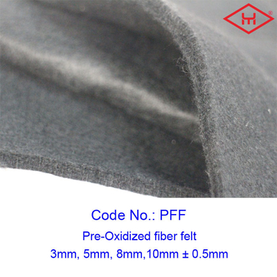 Industrial Pre-Oxidized Fiber Felt Rolls High Temperature Resistant